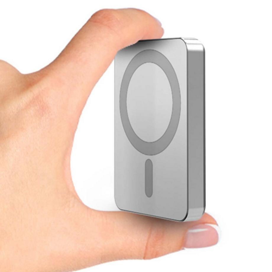 Force Power  5000mAh Powerbank Kompatibel mit MagSafe 15W 