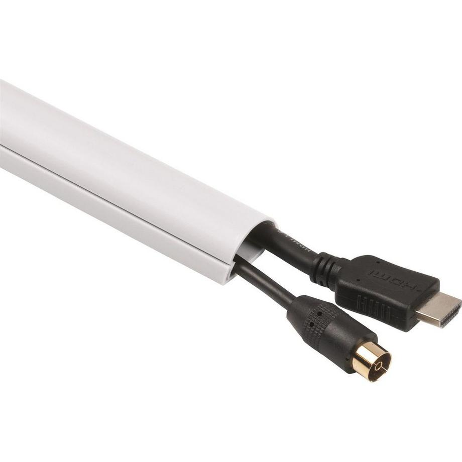 D-Line  Kit de canal de câble D-LINE 30x15mm 3x canal de câble/accessoires 1,0m 