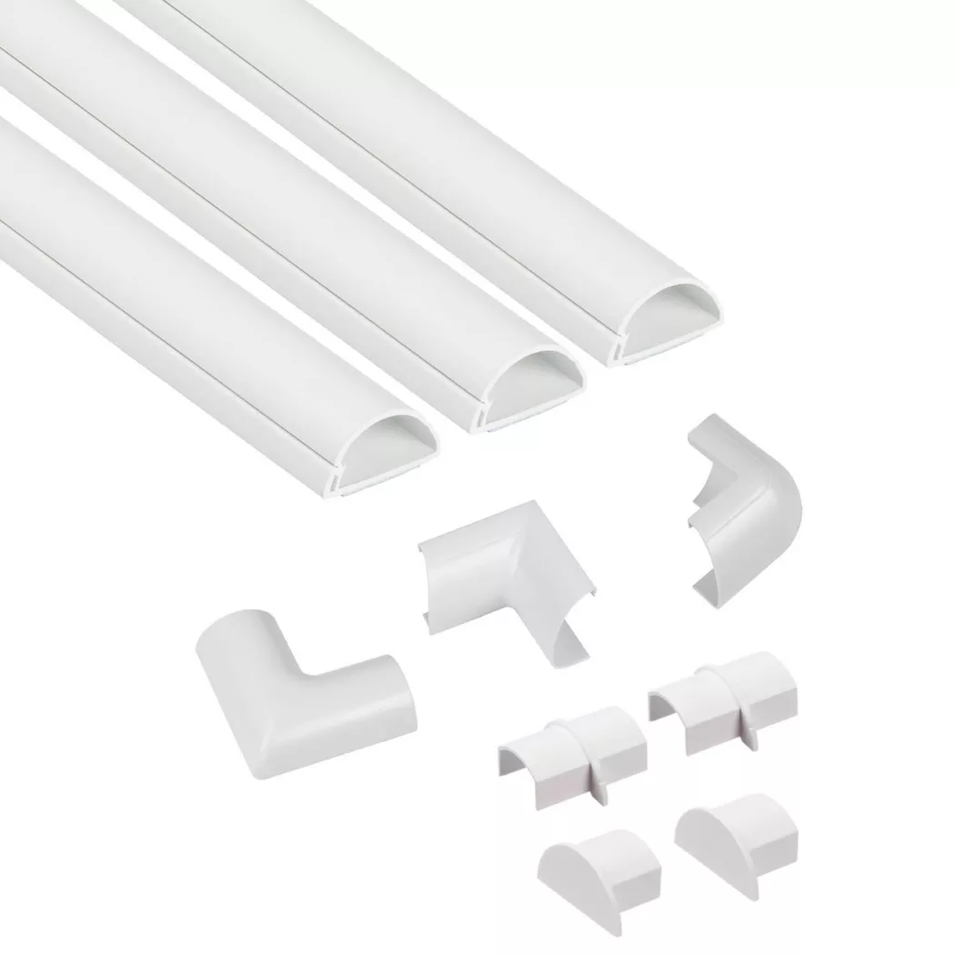D-Line Canalina 1m, 30x15mm 3 pz. incl. accessori