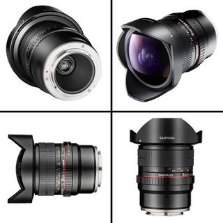 Samyang  SAMYANG 8MM F3.5 UMC FISH-EYE CS II SLR OBIETTIVO AMPIO NERO 