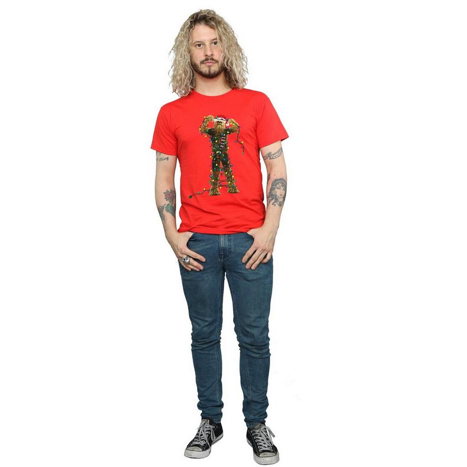 STAR WARS Star Wars Chewbacca Christmas Lights T-Shirt  