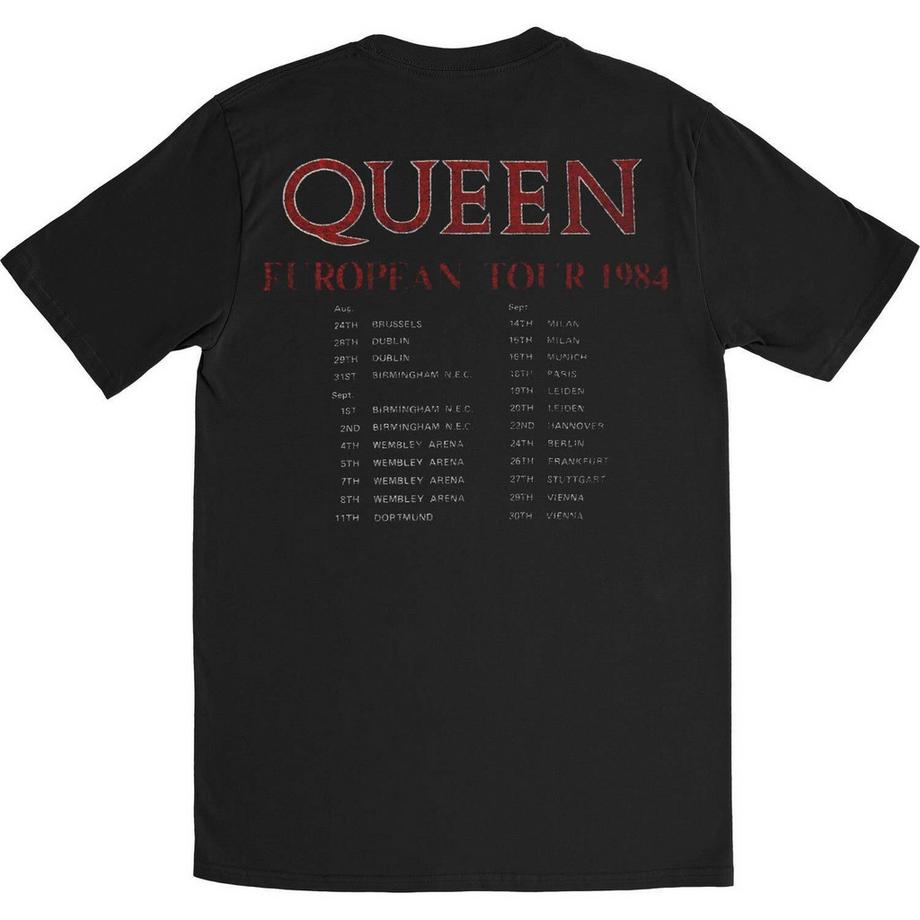 Queen European Tour 1984 T-Shirt  