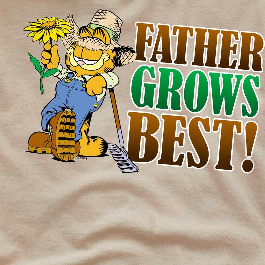 Garfield T-Shirt Father Grows Best  