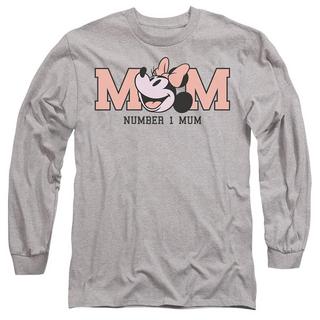 Disney Number 1 Mum Minnie Mouse T-Shirt Maniche Lunghe  