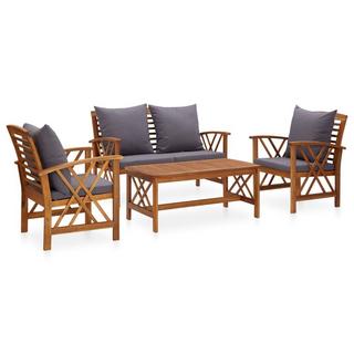 VidaXL Garten-lounge-set holz  