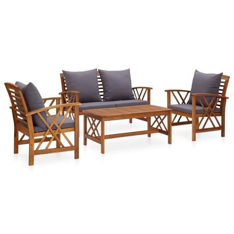 VidaXL Garten-lounge-set holz  