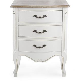 mutoni Commode 3 tiroirs Justine en bois  