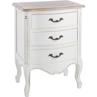 mutoni Commode 3 tiroirs Justine en bois  