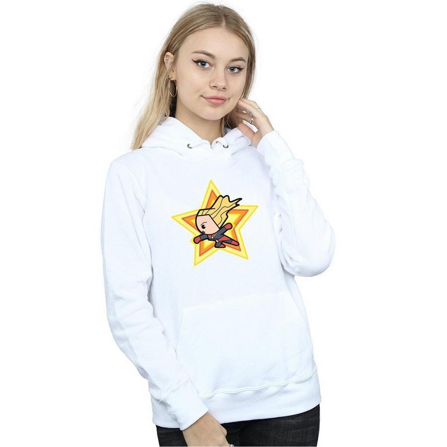 MARVEL Captain Chibi Star Hoodie  