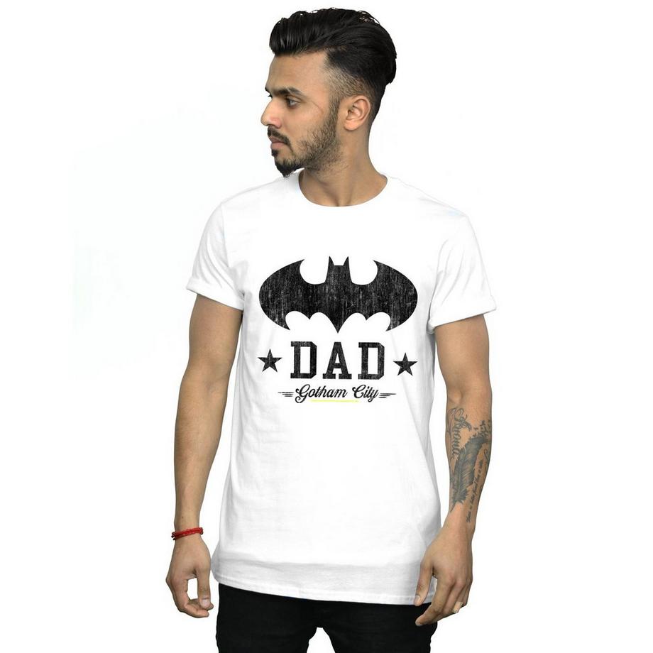 DC COMICS T-shirt Bat Dad Gotham City  