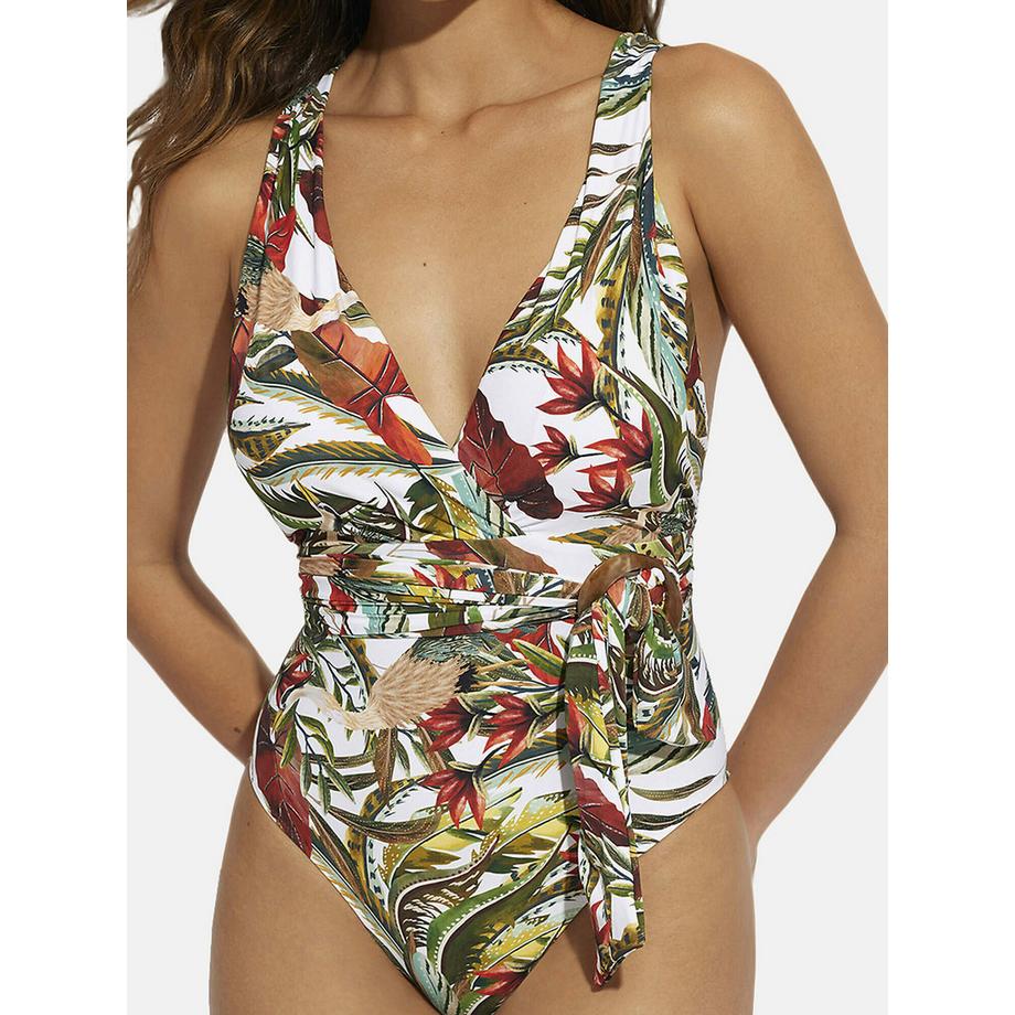 Selmark Galapagos Einteiliger Badeanzug mit vorgeformtem Dreieck  