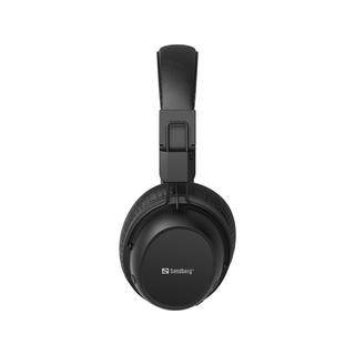 Sandberg  126-36 écouteur/casque Sans fil Arceau Jouer USB Type-C Bluetooth Noir 