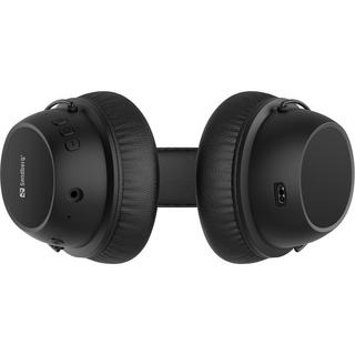 Sandberg  126-36 écouteur/casque Sans fil Arceau Jouer USB Type-C Bluetooth Noir 