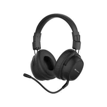126-36 Kopfhörer & Headset Kabellos Kopfband Gaming USB Typ-C Bluetooth Schwarz