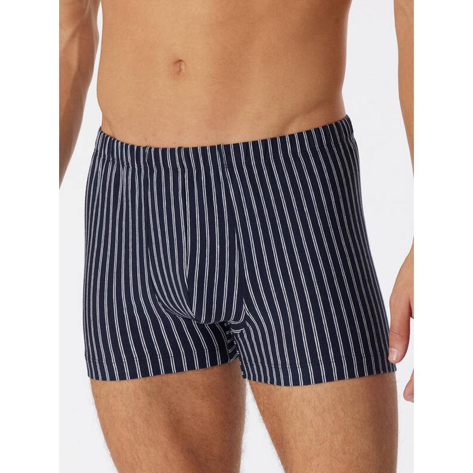 Schiesser Short en Coton Organique Rayé  