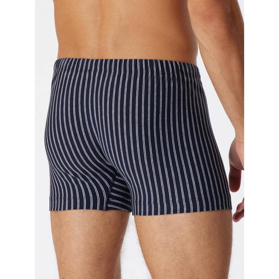 Schiesser Short en Coton Organique Rayé  