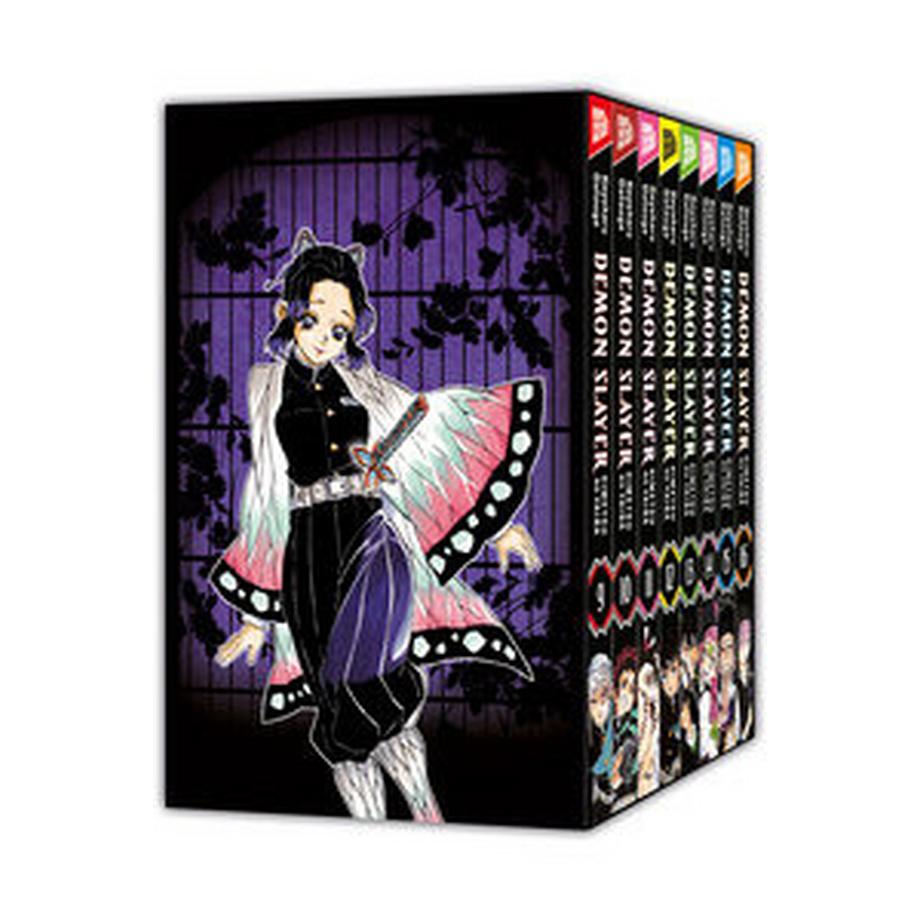 Demon Slayer - Kimetsu no Yaiba 9-16 mit Sammelschuber