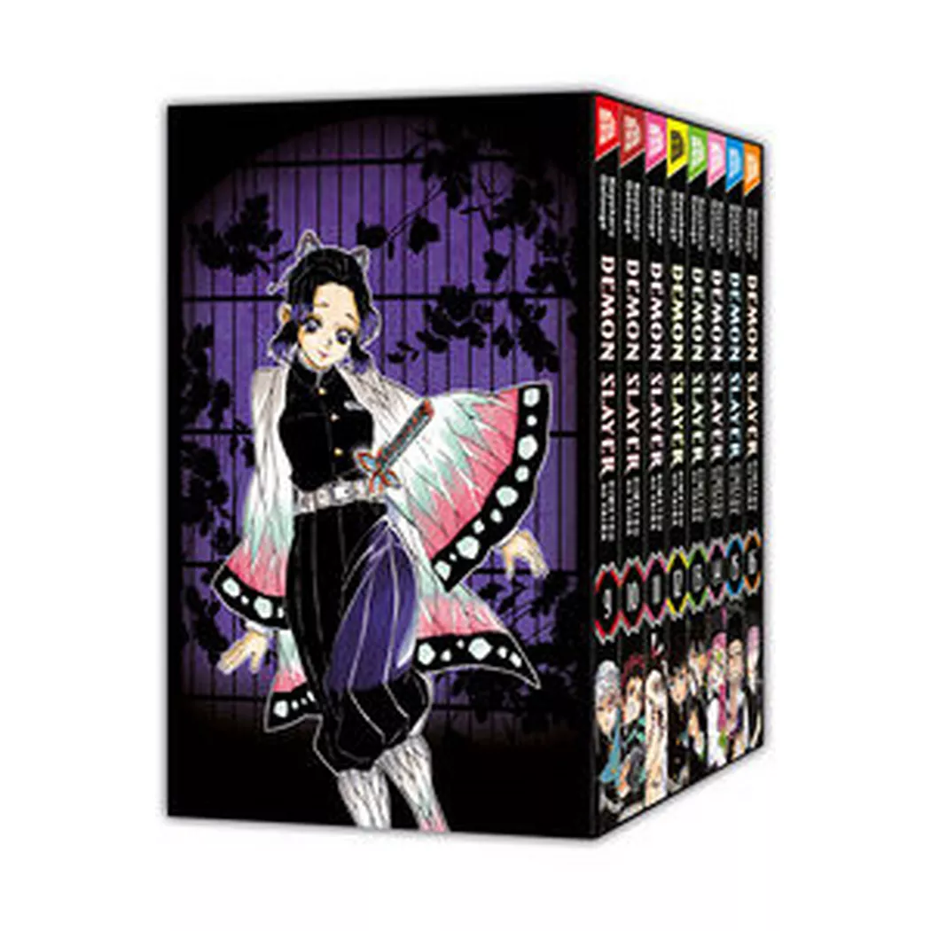 Manga Cult - Demon Slayer - Kimetsu no Yaiba 9-16 mit Sammelschuber, Gotouge, Koyoharu, Multicolor