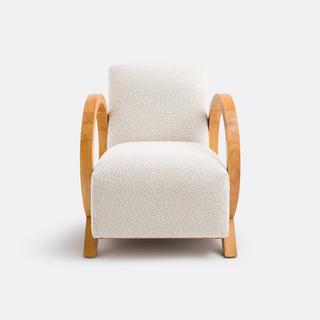 La Redoute Intérieurs Vintage-Sessel Berti aus Bouclé  