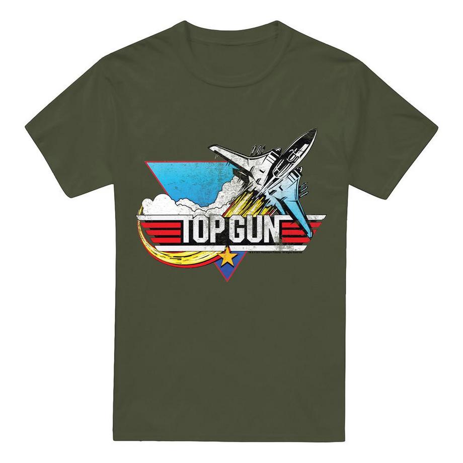 Top Gun Top Gun Grafik Print T-Shirt  