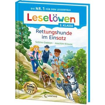 Leselöwen 2. Klasse - Rettungshunde im Einsatz