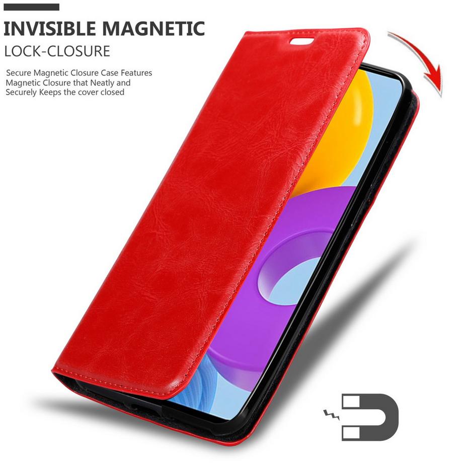 Cadorabo  Hülle für Samsung Galaxy M52 5G Magnetverschluss, Kartenfach 