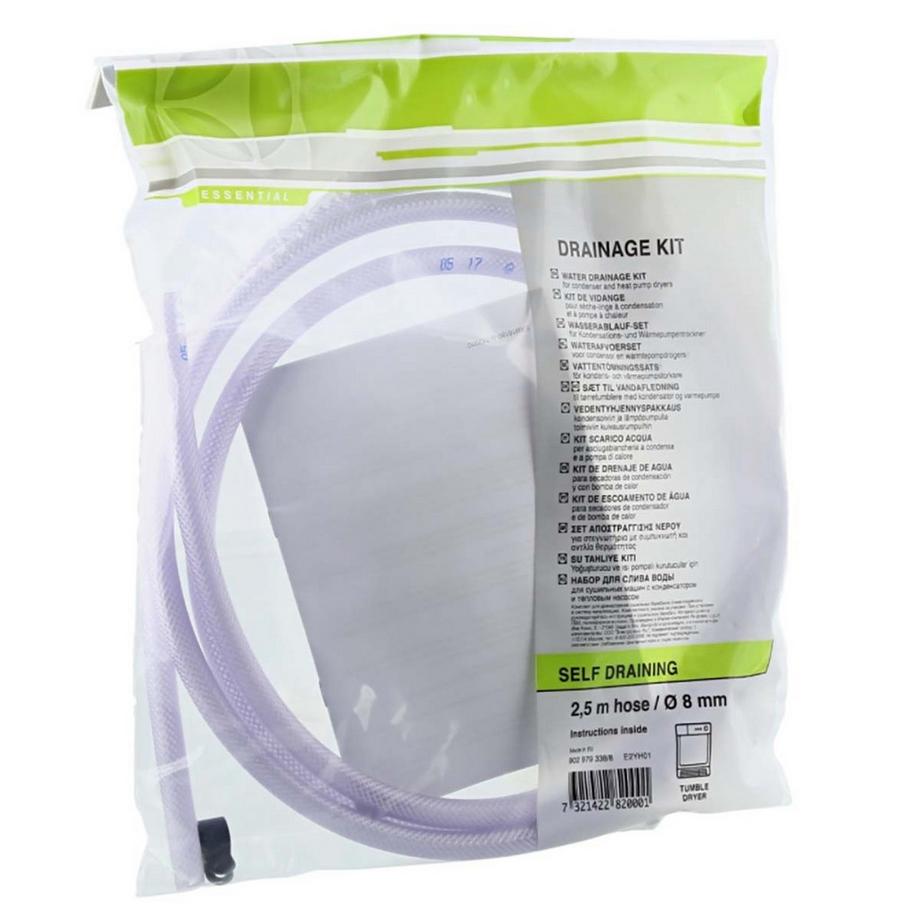 Nedis E2YH01 Kit d'accessoires pour l'évacuation des condensats du sèche-linge  