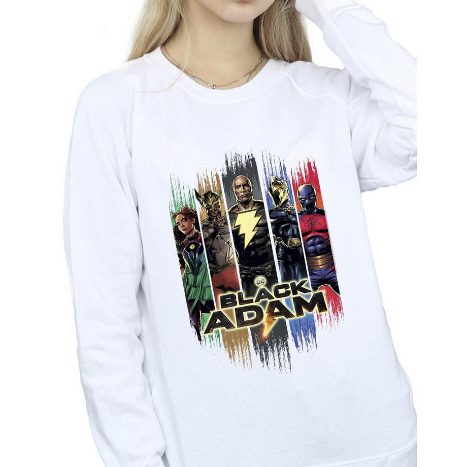 DC COMICS Black Adam Felpa Stampata  