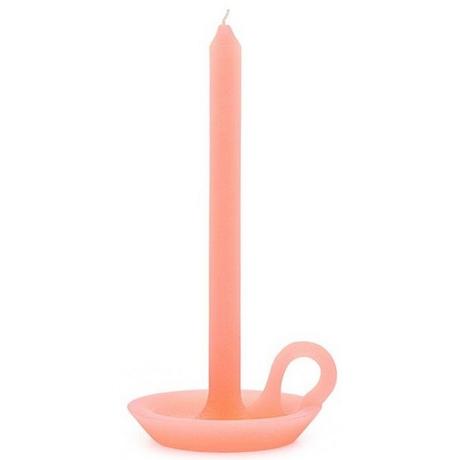 Tallow Candle Tallow Apricot Pink  