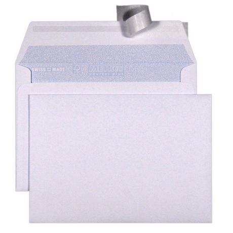 METTLER METTLER Couvert ohne Fenster C6 6066-80-S100 100g, ultraweiss 100 Stk.  