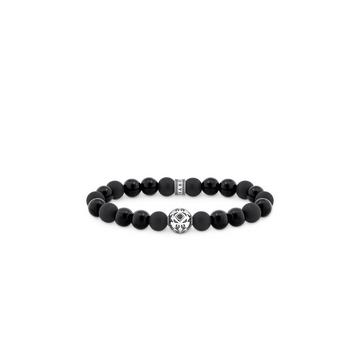 Bracelet Obsidian Schwarz