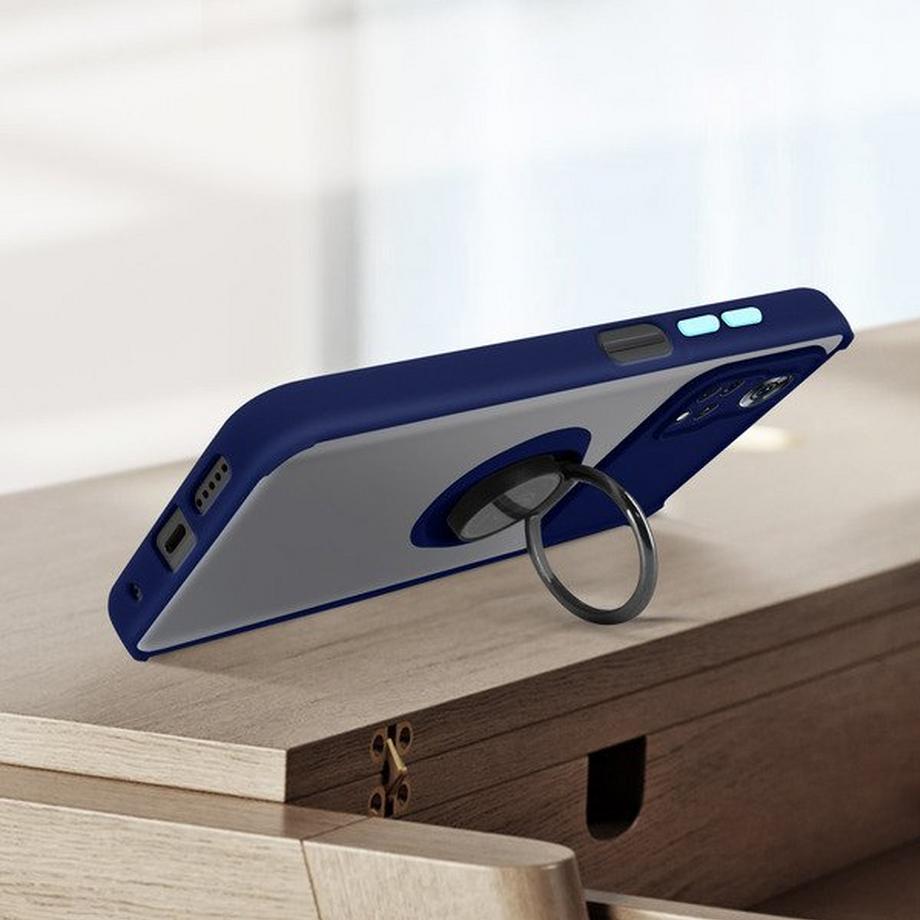 Avizar  Coque Xiaomi Poco M4 Pro 4G + Bague 