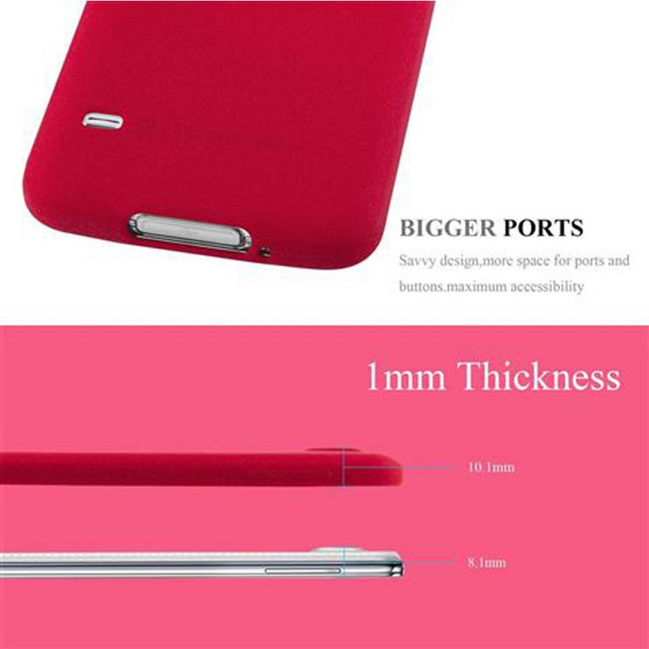 Cadorabo  Housse compatible avec Samsung Galaxy S5 / S5 NEO - Coque de protection en silicone TPU flexible 