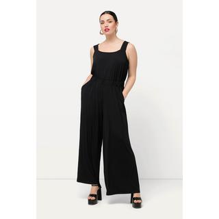 Ulla Popken  Jumpsuit Mary, Einteiler, Jersey, Rundhals, ärmellos 