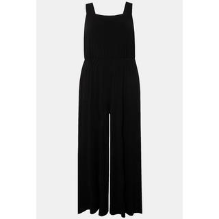 Ulla Popken  Jumpsuit Mary, Einteiler, Jersey, Rundhals, ärmellos 