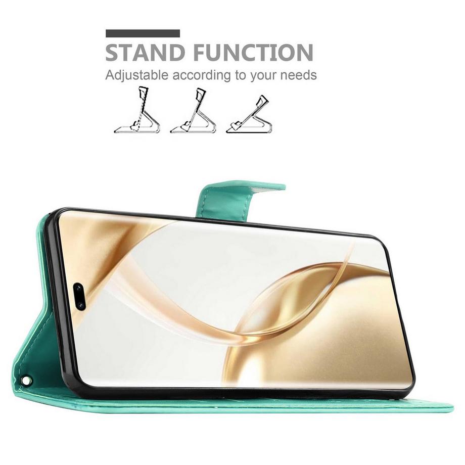 Cadorabo  Custodia per Honor 200 Pro cover fiori design 