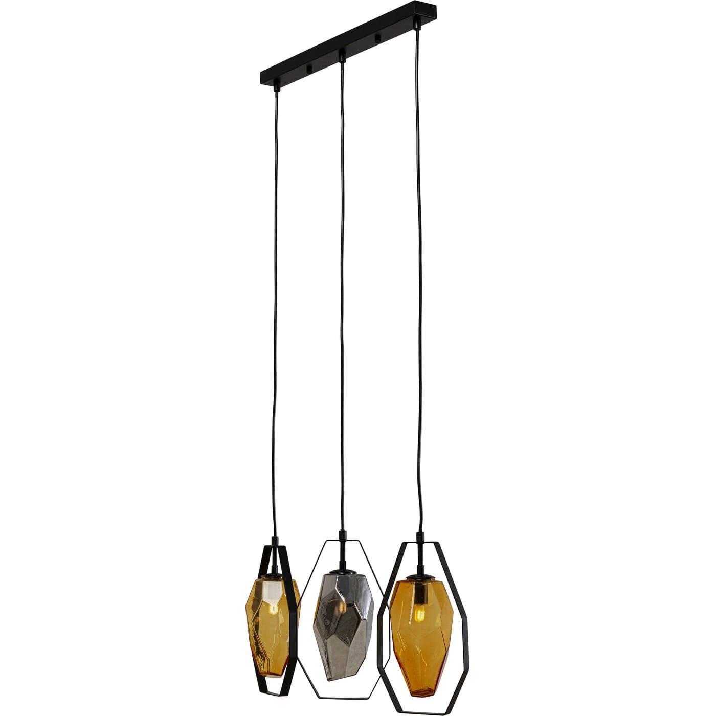 KARE Design Lampada a sospensione Diamond Fever Dining nera 67  