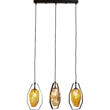 KARE Design Lampe à suspension Diamond Fever Dining noir 67  