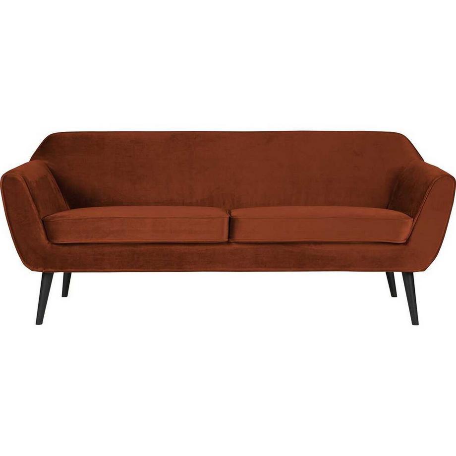 mutoni Canapé Rocco velours rouille 187  