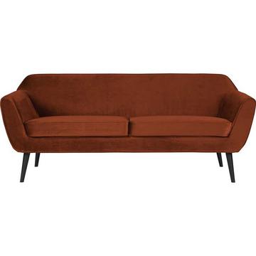 Canapé Rocco velours rouille 187