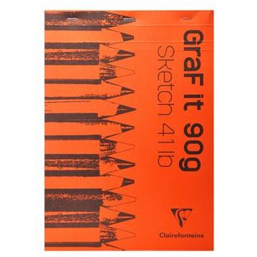Clairefontaine 96623C carta da disegno Blocco di carta da disegno 80 fogli