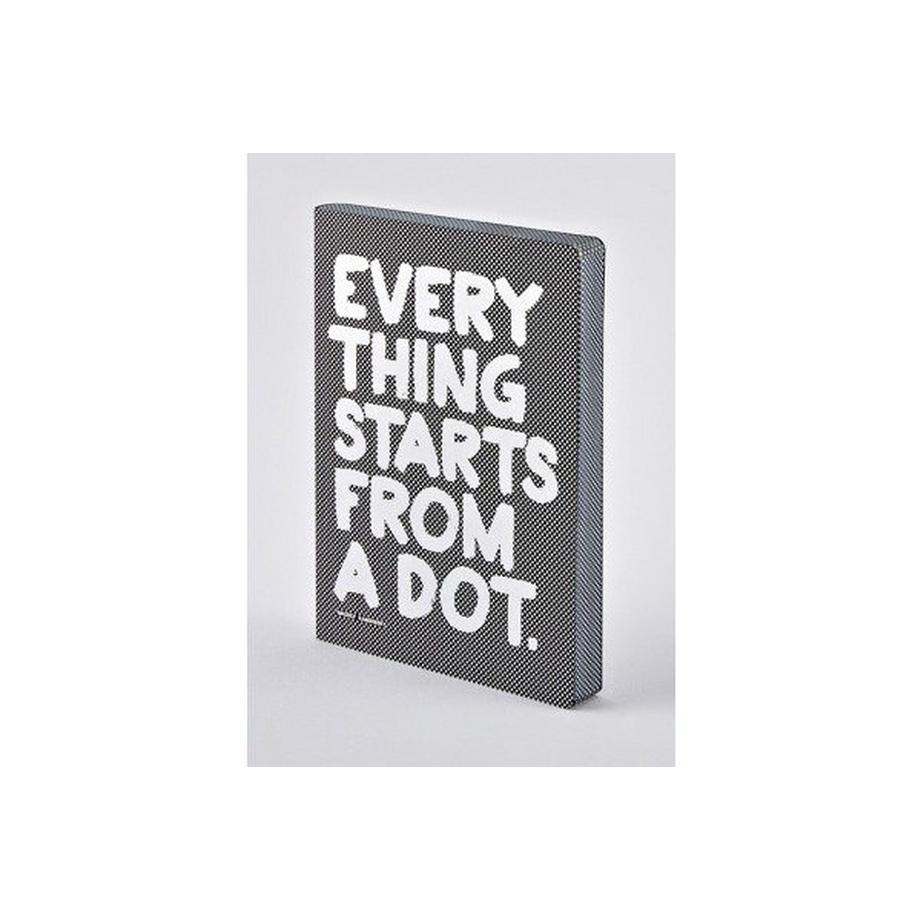 NUUNA Notizbuch Graphic A5 52156 Everything..,Punkte,256 S.