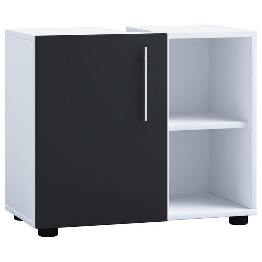 Badmöbel Badunterschrank Waschbeckenunterschrank Badezimmer Flandu lll Drehtür