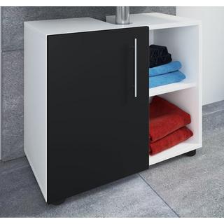 VCM Badmöbel Badunterschrank Waschbeckenunterschrank Badezimmer Flandu lll Drehtür  