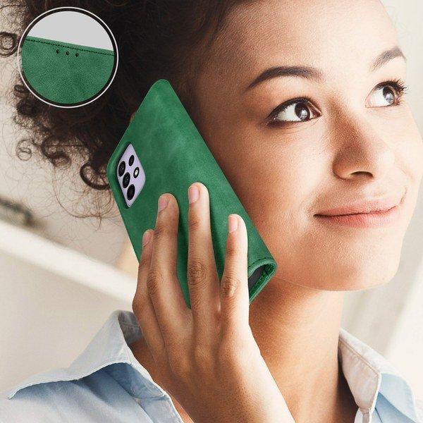 Avizar  Étui Samsung A33 5G Effet Daim Vert 