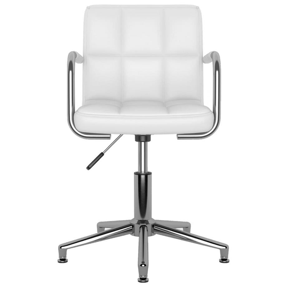 VidaXL Chaise de bureau pivotante cuir artificiel  