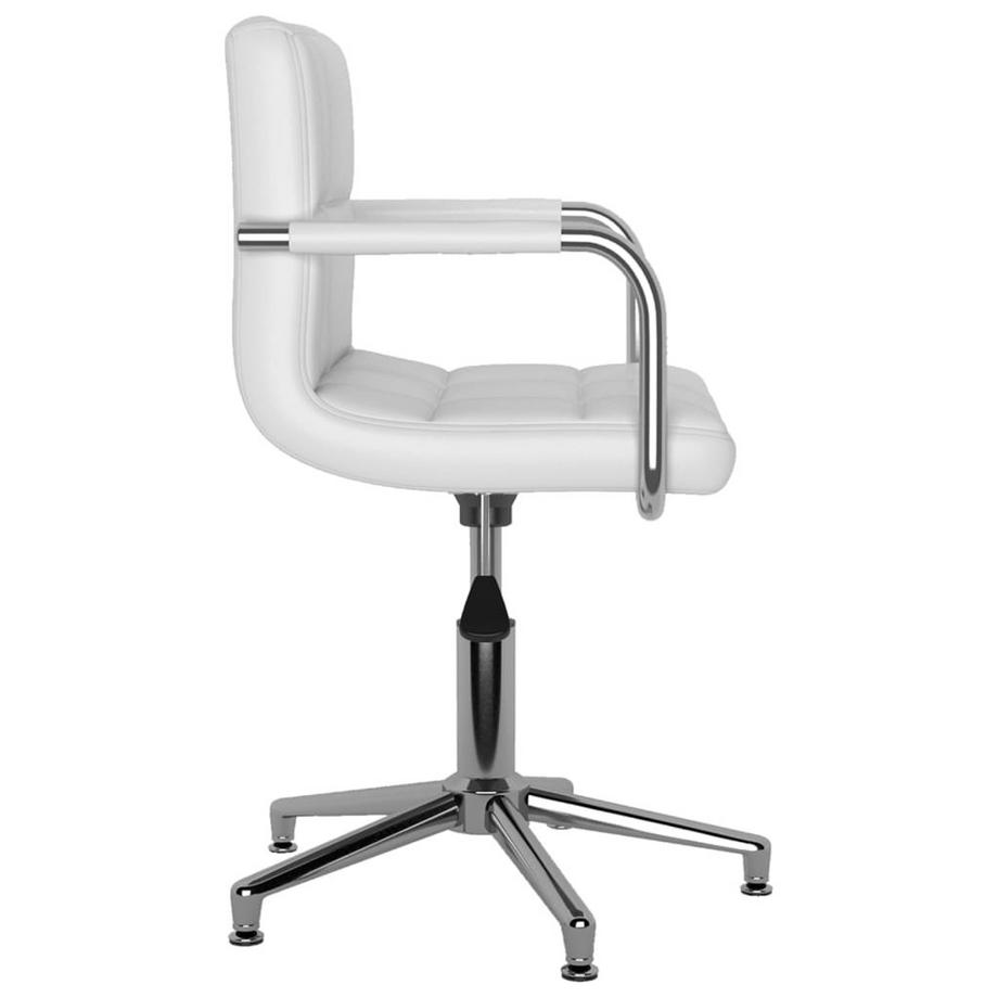 VidaXL Chaise de bureau pivotante cuir artificiel  