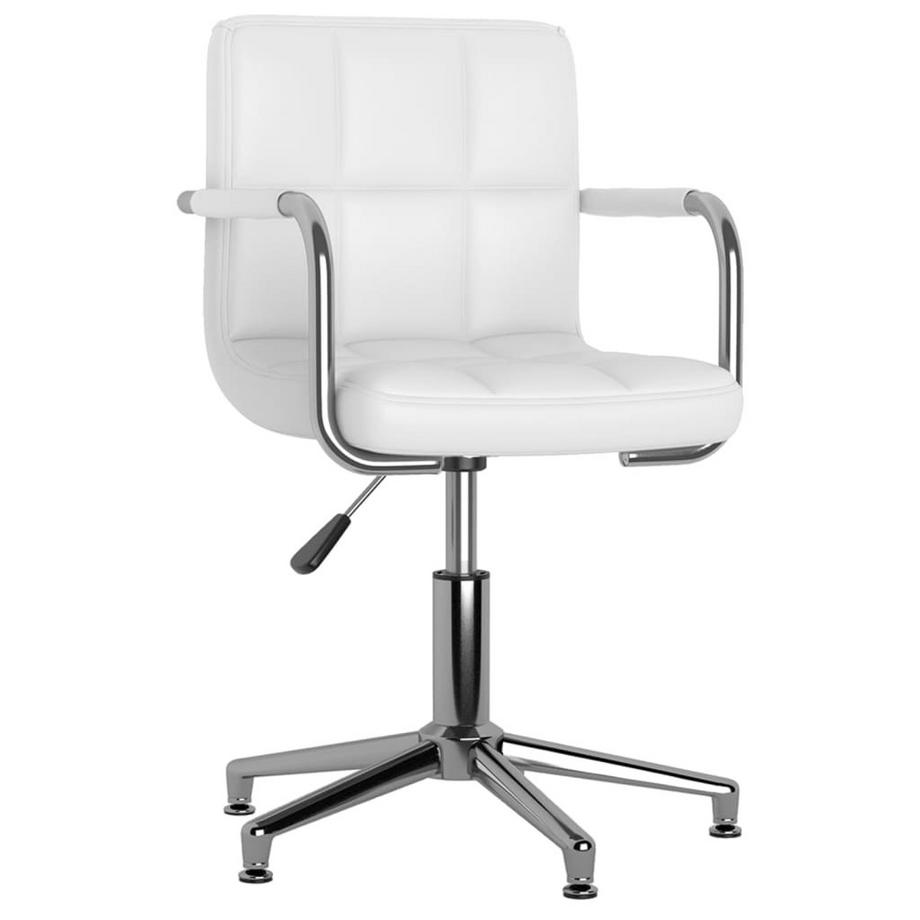 Chaise de bureau pivotante cuir artificiel