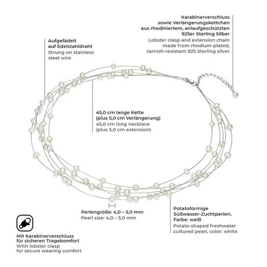 Valero Pearls  Perlen-Kette 