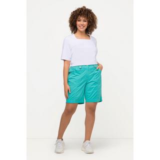 Ulla Popken  Bermuda style cargo 4 poches, taille confortable 